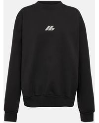 Balenciaga - Sweatshirt Aus Baumwoll-Jersey - Lyst