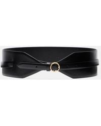 Alaïa - Double Large Leather Belt - Lyst