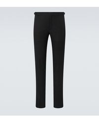 Rubinacci - Luca Wool Tuxedo Pants - Lyst