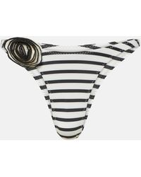 SAME - Rose 90s Striped Bikini Bottoms - Lyst