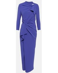 Safiyaa - Avery Crepe Maxi Dress - Lyst
