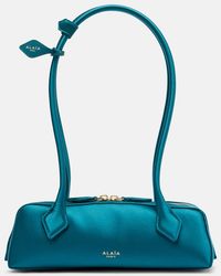 Alaïa - Bolso Al Hombro Le Teckel Small De Saten - Lyst