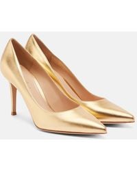Gianvito Rossi - Gianvito 85 Leather Pumps - Lyst