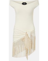 ‎Taller Marmo - Romy Fringed Swimsuit And Beach Cover-Up Set - Lyst