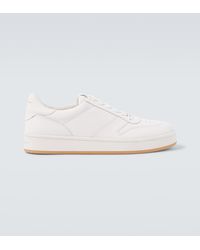 Gianvito Rossi - Slam Leather Sneakers - Lyst