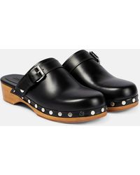 Isabel Marant - Thalie Leather Clogs - Lyst