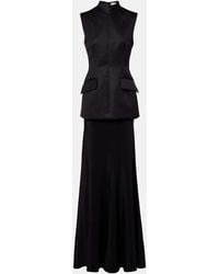 Sportmax - Cilen Cotton-Blend Gown - Lyst