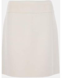 Max Mara - Minirock Aus Wolle - Lyst