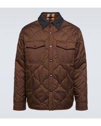 Burberry - Quilted Jacket - Lyst