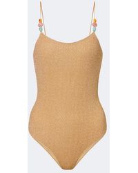 Oséree - Lumiere Beaded Swimsuit - Lyst