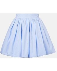 Patou - Gathered Miniskirt - Lyst