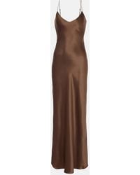Nili Lotan - Cami Silk Charmeuse Slip Dress - Lyst