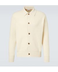 Tod's - Cardigan Acanalado De Lana Y Cachemir - Lyst