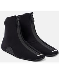 Alaïa - Neoprene Sneakers - Lyst
