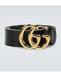 Gucci - Gg Marmont Leather Belt - Lyst