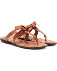 Tod's Sandalen aus Leder - Braun