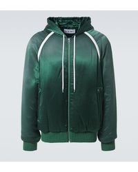 Loewe - Satin Tracksuit Jacket - Lyst