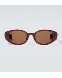 AURALEE - X Eyevan 002R Oval Sunglasses - Lyst