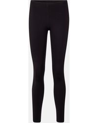 The Row - Woolworth Stretch-jersey leggings - Lyst