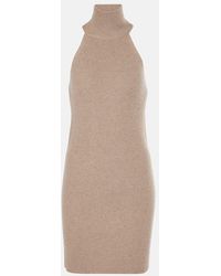 Lisa Yang - Carmen Ribbed-Knit Cashmere Minidress - Lyst