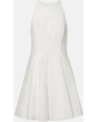 Brunello Cucinelli - Cotton-Blend Minidress - Lyst