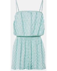 Missoni - Playsuit Aus Haekelstrick - Lyst