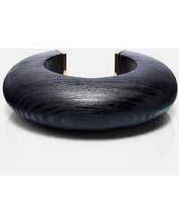 Alaïa - Bumper Wooden Bangle - Lyst