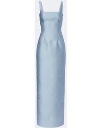 Emilia Wickstead - Micheline Floral Cloque Gown - Lyst