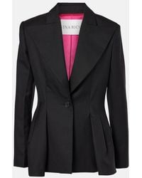 Nina Ricci - Wool Gabardine Blazer - Lyst