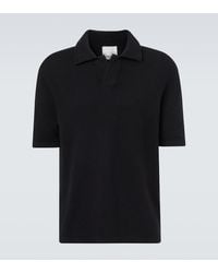 Allude - Wool And Cashmere Polo Sweater - Lyst