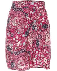 Étoile Isabel Marant Minifalda Cegart con print paisley - Multicolor