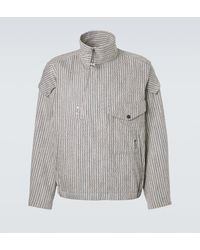 Kiko Kostadinov - Farkas Cotton And Linen-Blend Jacket - Lyst