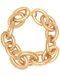 Marni Choker a catena con cristalli - Metallizzato