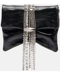 Jimmy Choo - Zandra Embellished Leather Shoulder Bag - Lyst