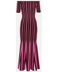 Gabriela Hearst - Pleated Wool Maxi Dress - Lyst
