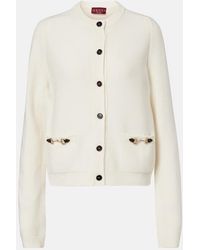 Gucci - Horsebit Wool And Cashmere Cardigan - Lyst