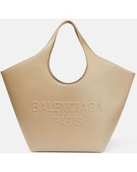Balenciaga - Mary-kate Medium Leather Tote Bag - Lyst