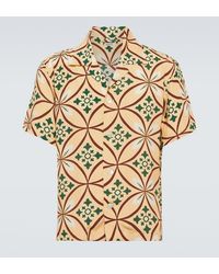 Bode - Camicia Bowling Greer Con Stampa - Lyst
