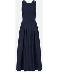 Max Mara - Ussita Cotton Poplin Midi Dress - Lyst