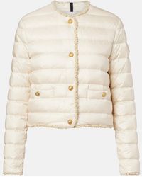 Moncler - Fleurs Quilted Down Jacket - Lyst