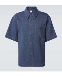 Bottega Veneta - Hemd Aus Wolle Und Baumwolle - Lyst