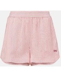 Stella McCartney - Shorts Aus Seide - Lyst