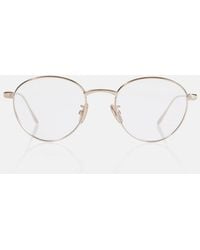 Loewe - Schmale Runde Brille - Lyst