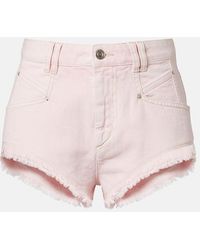 Isabel Marant - Eneidala Denim Shorts - Lyst