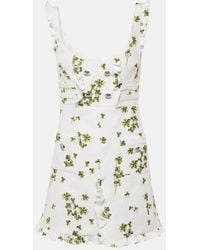 Giambattista Valli - Embroidered Boucle Minidress - Lyst