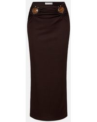 Christopher Esber - Gathered Maxi Skirt - Lyst