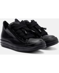 Rick Owens - Jumbolace Leather Sneakers - Lyst