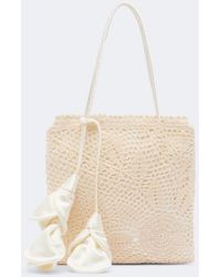 Magda Butrym - Julia Crochet Top-Handle Bag - Lyst