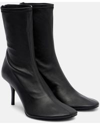 Acne Studios - 75 Leather Ankle Boots - Lyst