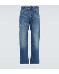 Valentino - Mid-rise Straight Jeans - Lyst